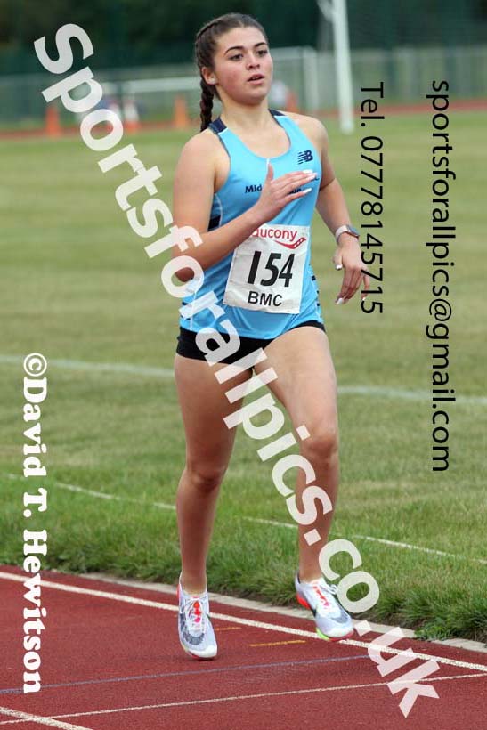 BMC 800 metes, Chester le Street, August 9th. Photo: David T. Hewitson/Sports for All Pics